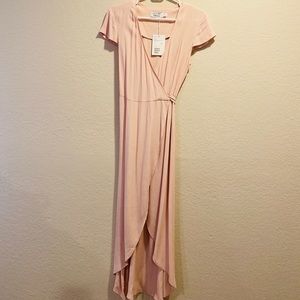 &Other Stories wrap maxi dress